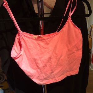 Colorful cropped camisoles